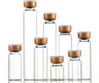 Bouteilles en verre vides à fermeture facile, transparentes, pour le sous-conditionnement de liquides cosmétiques