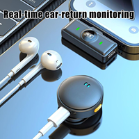 Microphone pour mini-vlog, récepteur anti-bruit avec pare-vent, outil de capture audio pour vidéos sociales, fournitures électroniques