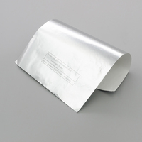 Rouleau de papier d'emballage pour margarine laminé en aluminium imprimé sur mesure pour l'emballage