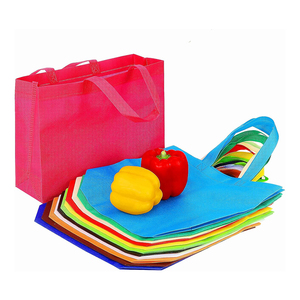 Bolsa de tela reutilizable ecológica reciclada al por mayor, bolsa de compras no tejida personalizada para supermercado, <span class=keywords><strong>bolsas</strong></span> ecológicas - Product Image 4