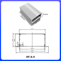 Caja de Control de Energía Automática, Carcasa de Aluminio Extruido, Montaje en Pared, Diseño Dividido, Personalizada de Fábrica, Suministros de Equipos Eléctricos