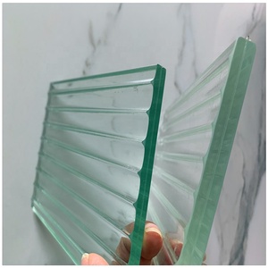 Láminas de Vidrio Decorativo Transparente Templado, Acordonado, Sólido, de Bajo Contenido de <span class=keywords><strong>Hierro</strong></span>, de 8 mm y 10 mm, para Uso en Hoteles - Product Image 5