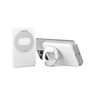 Nouvelle Gamme de Chargeurs Sans Fil Semi-Solides Haute Sécurité Tendance : 5000mAh |   360 °   Support rotatif. - Product Image 5