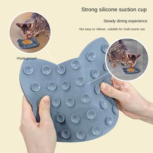 Solido eco-friendly Pet Lick Pad Slow Food Bowl per cani gatti piccoli cuccioli di animali da compagnia in Silicone giocattolo cibo per cani - Product Image 2