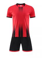 Impression personnalisée porte des uniformes à séchage rapide Ensemble de vêtements de sport Entraînement d'équipe Vêtements de football Maillots de football