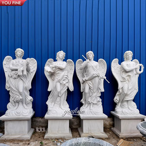 Escultura <span class=keywords><strong>de</strong></span> Ángel Grande y Famosa, <span class=keywords><strong>Estatuas</strong></span> <span class=keywords><strong>de</strong></span> Mármol <span class=keywords><strong>de</strong></span> las Cuatro Estaciones - Product Image 4