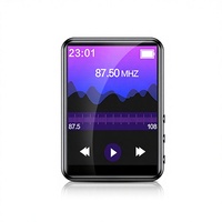Pemutar MP3 Portabel 2.4-inci dengan Layar Sentuh, Speaker, Penyimpanan 8GB/16GB/32GB, USB Tipe-C & Waktu Putar <10 Jam