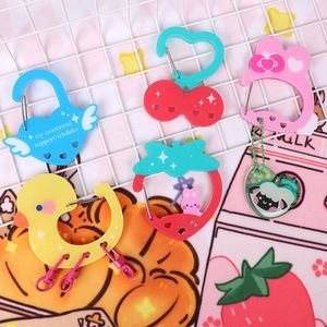 Llavero de acrílico con mosquetón y logo personalizado, bonito y colorido, con impresión UV, promocional, estilo anime japonés - Product Image 2