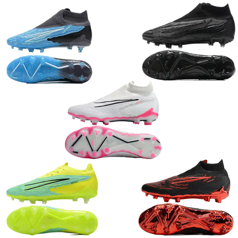 Chuteiras Campo Phantom GX Outdoor Professional Men Football Sneakers Durable Soccer Shoes Man's Cleats Training Sport Shoes