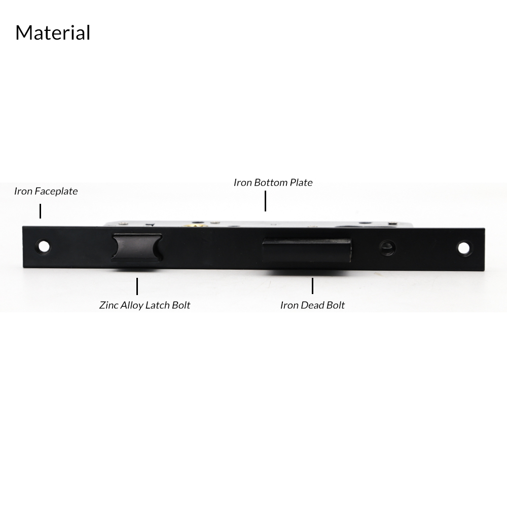 Customization High Quality Black 8540 Door Lock Body · image 3
