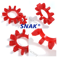 Éléments d'accouplement SNAK caoutchouc PU GR GS GE KTR HRC MT araignées d'accouplement élastiques pour pièces de machine d'accouplement ROTEX aluminium