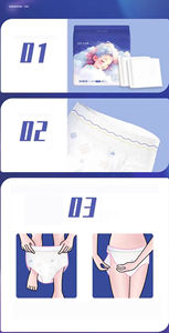 Insoftb 무료 샘플 면 퀼로트 월경 Femmes 부어 울트라 얇은 판탈론 월경 OEM 퀼로트 월경 - Product Image 6