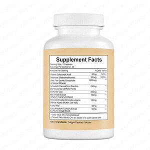 Píldoras de Desintoxicación de Zeolita Ultrafina Clinoptilolita - Eliminador <span class=keywords><strong>Natural</strong></span> de Toxinas, 90 Cápsulas Vegetales para el Apoyo Digestivo e Inmunológico - Product Image 2