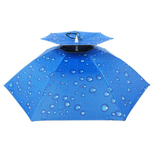 Parapluie de pêche personnalisé à double couche, grand format, coupe-vent, protection UV, parapluie d'extérieur - Product Image 1