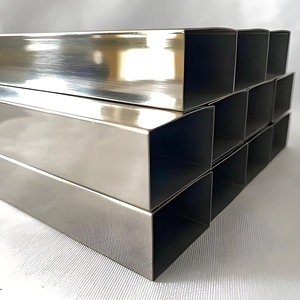 Tube carré en acier inoxydable 201 304 316 de qualité supérieure au meilleur prix pour machines, tube en acier inoxydable Inox SS - Product Image 2
