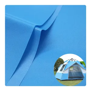 Individuell gefertigter wasserdichter 100% Polyester 210D beschichteter PU-Oxford-Stoff für Outdoor-Zeltstoff