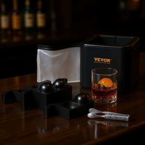 Moule à glaçons Vevor, 4 cavités sphériques en plastique pour whisky et cocktails - Product Image 2