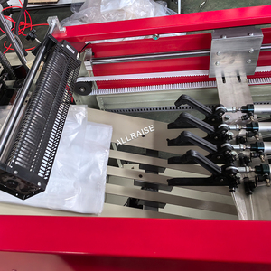 ماكينة تصنيع الأكياس البلاستيكية الأوتوماتيكية بمنفذ من المصنع ، ماكينة صنع أكياس التسوق في متاجر الملابس ، ماكينة صنع - Product Image 4