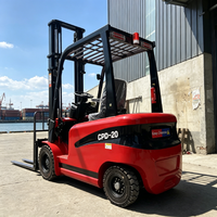 Chariot élévateur à batterie Haorun FH-CPD20 de 2 tonnes pour entrepôt de boissons, empileur de palettes de bouteilles en plastique