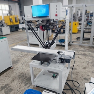 อุปกรณ์หยิบจับและวางแบบอัตโนมัติ Delta Robot PLC FDR ความแม่นยำสูง สำหรับการติดตามและวางบนสายพานลำเลียงแบบไดนามิก - Product Image 1