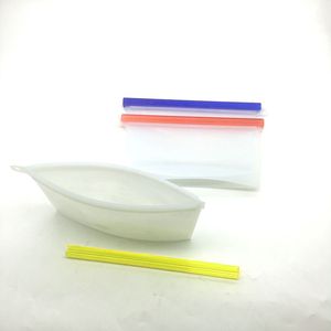 500ML <strong>Food</strong> Grade Leakproof <strong>Silicone</strong> <strong>Food</strong> Storage <strong>Bag</strong> Reusable Sandwich <strong>Food</strong> <strong>Bags</strong> - Product Image 3