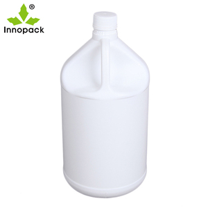 Jarras de plástico de grado alimenticio estilo F de plástico de 1 galón con tapas - Product Image 3