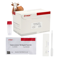 Kit de prueba Ab de TB bovina preciso y rápido para instrumentos veterinarios de ganado y ovejas para la detección de tuberculosis