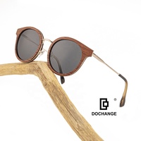 Lunettes de soleil classiques en métal et bois de qualité supérieure, unisexes, pour femmes, lunettes d'éclipse solaire, lunettes de sport pour femmes