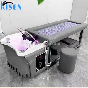Table de Moxibustion Kisen Multifonctionnelle pour Spa Corporel, Lavage de Cheveux, Massage Thaï – Nouveau Modèle Populaire pour Salon, Lit de Shampoing - Product Image 4