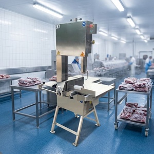 Scies à ruban industrielles pour <span class=keywords><strong>boucherie</strong></span> modèle JY-420 avec poussoir, en vente - Product Image 1
