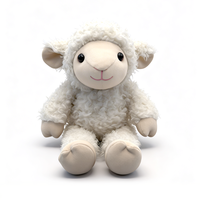 Peluches de la série Animaux de la Forêt de 23 cm : Éléphant, Tigre, Cerf, Mouton, Vache, Lion – Jouets en peluche doux à longues pattes en polyester et coton PP