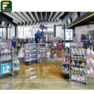 Étagère de présentation de vêtements élégante, comptoir de vêtements, vitrine de vêtements, meuble en verre - Product Image 5