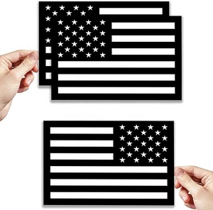 Autocollant magnétique de voiture drapeau <span class=keywords><strong>américain</strong></span>, forme personnalisée, taille personnalisée, pour réfrigérateur, autocollant de porte de voiture, pour la <span class=keywords><strong>promotion</strong></span>, pièces - Product Image 1