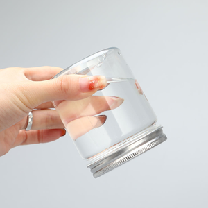 Bocaux de conservation alimentaire en plastique PET transparent en gros avec couvercles hermétiques à vis pour bonbons et sucre (couleur personnalisable) - Product Image 3