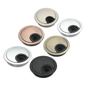 Văn Phòng Bảng Cáp Tổ Chức 60Mm 50Mm Bàn Dây Grommet Dây Lỗ Bìa Dòng Ổ Cắm Cổng Threading Hộp Bìa - Product Image 2