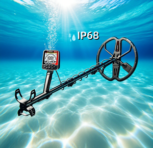 신형 장거리 금속탐지기 W55 충전식 금속탐지기 방수 보물탐지기 공장 공급 CE RoHS - Product Image 1