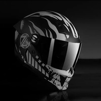 Casque de course DOT léger, casque de moto de sécurité, lentille anti-buée en PC, matériau ABS, certifié 3C, casque intégral toutes saisons