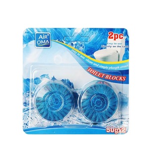 Nettoyant automatique pour <span class=keywords><strong>cuvette</strong></span> de toilettes en forme de bulle bleue du fabricant, désodorisant pour toilettes en forme solide, <span class=keywords><strong>bloc</strong></span> de bordure - Product Image 4