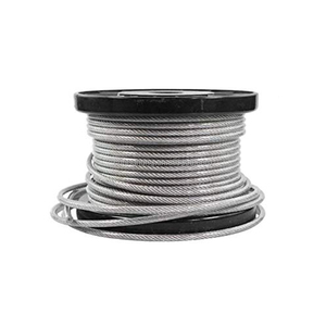 7x7 304 nylon tráng 2.5mm dây thép không gỉ Dây vô hình lưới tản nhiệt inox cáp giá bán buôn 7*7 dây cáp thép dây - Product Image 4