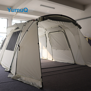 YumuQ Family Size 4 Season 3-4 Person Folding Quick Set up <b>Net</b> Outdoor Waterproof Luxury Big Prime Camping Tent YQ810513 YumuQ F - Product Image 2