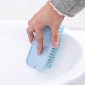Laundry <b>Brush</b> Nylon Soft Bristle Household Cleaning <b>Brush</b> For Clothes Shoes Floor Multi Functional Cleaning Tool - Product Image 4