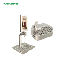 Distributeurs de boissons multimédias tout-en-un TWBEVERAGE avec couleur et hauteur de robinet personnalisables pour restaurant