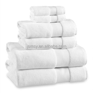 Monogram Customized Hotel Spa <b>Bath</b> <b>Set</b> Luxury Cotton Face Hand <b>Towel</b> With Embroidery - Product Image 3