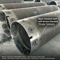 Boîtier à double paroi de 800 mm pour Sany SR155 Bauer BG15 |   LIMTA Foundation Rig Tooling Direct Factory Outlet Source Manufacturer