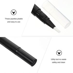 Custom Logo 1.5ml 2ml 3ml 5ml Cuticle Oil <b>Pen</b> Empty Transparent/Black/White/<b>Gold</b>/Silver Screen Printing Cosmetic Nail Care Twist - Product Image 2
