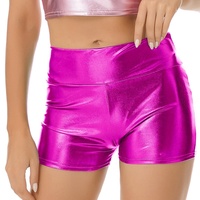 Shorts chauds pour femmes Llic taille haute pantalons courts Party Club Bottoms Glow in the Dark Costumes de danse