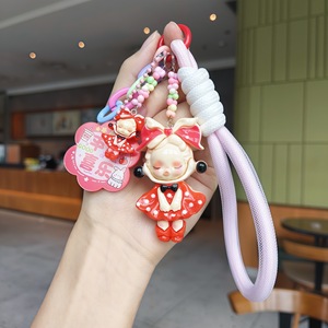 Neueste vibrierende Perlen Acryl Anhänger Lanyard-Mehrzweck für Telefon, Schlüssel & stilvolle Tasche Dekoration - Product Image 4