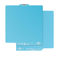 Plaque de construction froide BIQU CryoGrip Pro Frostbite |   257x257mm |   Surface PEI à texture fine |   pour imprimante 3D Bambu Lab P1 X1 A1
