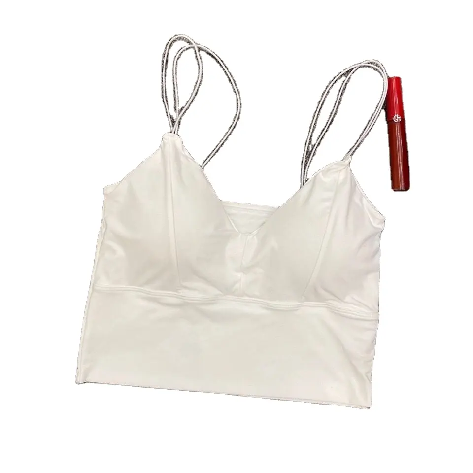 Nieuwe Sexy Vrouwen Uitgesneden Witte Bh Bustier Crop Top Bralette Strappy Gehaakte Blusas Bandage Halter Tank Tops Hemdje