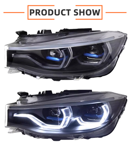 Luz Delantera LED de Alta Calidad para <span class=keywords><strong>BMW</strong></span> Serie 3 <span class=keywords><strong>GT</strong></span> F34 <span class=keywords><strong>328i</strong></span> <span class=keywords><strong>2013</strong></span>-2020, Actualización de Luz Delantera con Temperatura de Color de 6000K, 12V - Product Image 5